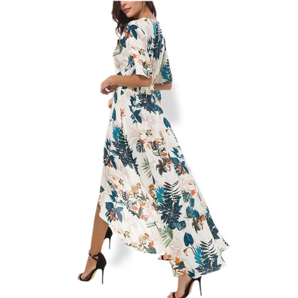 Kormei Womens Short Sleeve Floral... - Picture 2 of 2